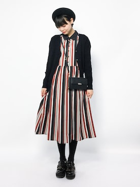 「LuuNa（ルーナ）のアイテム」を使った、ambiさん（レディース・160cm）の冬コーディネート