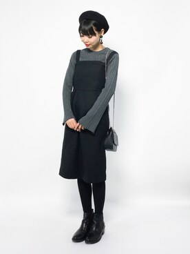 ambiさん（レディース・160cm）の冬コーディネート