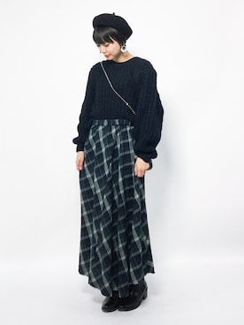 ambiさん（レディース・160cm）の冬コーディネート