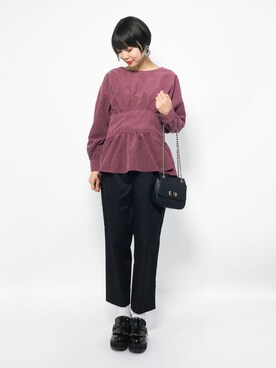 ambiさん(レディース・160cm)の冬コーディネート