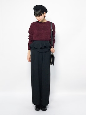 ambiさん（レディース・160cm）の冬コーディネート