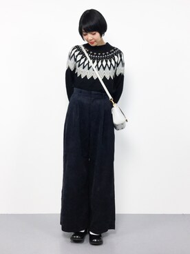 ambiさん（レディース・160cm）の冬コーディネート