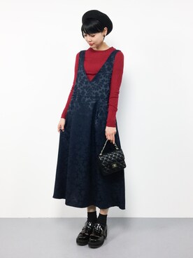 ambiさん（レディース・160cm）の冬コーディネート