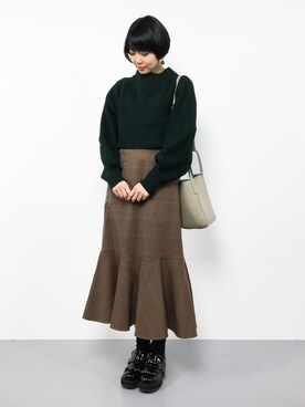 ambiさん（レディース・160cm）の冬コーディネート