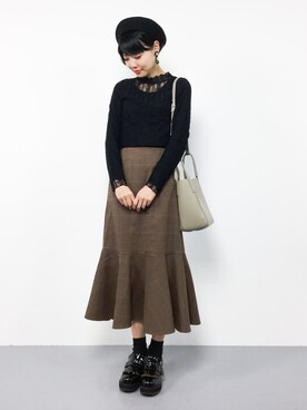 ambiさん（レディース・160cm）の冬コーディネート