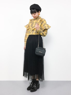 ambiさん（レディース・160cm）の冬コーディネート