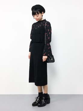 ambiさん(レディース・160cm)の冬コーディネート