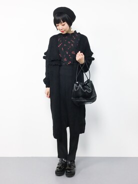 ambiさん（レディース・160cm）の冬コーディネート