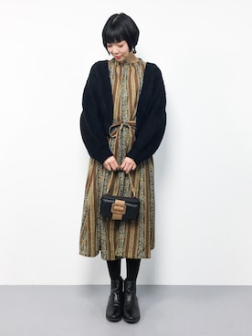 ambiさん（レディース・160cm）の冬コーディネート