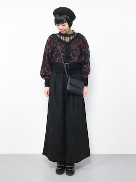 「TONE SELECT GOODS（トーンセレクトグッズ）のアイテム」を使った、ambiさん（レディース・160cm）の冬コーディネート