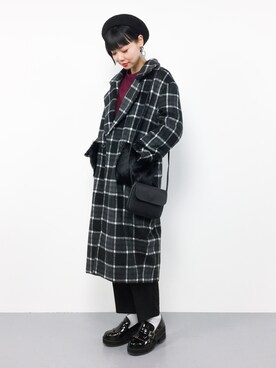 「TONE SELECT GOODS（トーンセレクトグッズ）のアイテム」を使った、ambiさん（レディース・160cm）の冬コーディネート
