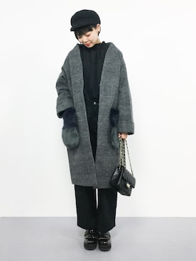 ambiさん(レディース・160cm)の冬コーディネート