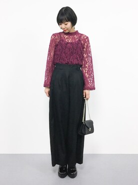 ambiさん（レディース・160cm）の冬コーディネート