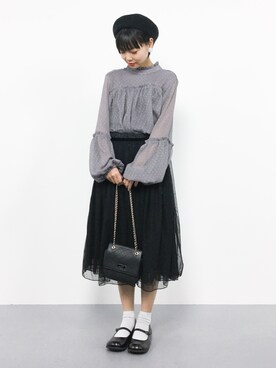 ambiさん（レディース・160cm）の冬コーディネート