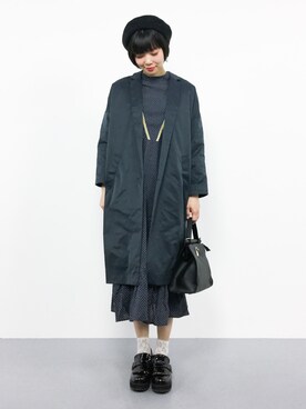「classicalelf（クラシカルエルフ）のアイテム（バッグ）」を使った、ambiさん（レディース・160cm）の冬コーディネート
