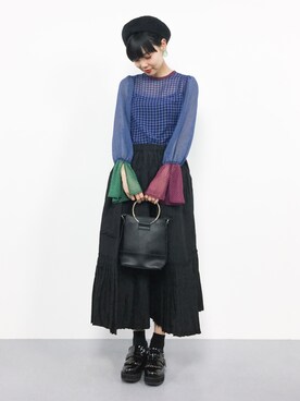 ambiさん（レディース・160cm）の春コーディネート