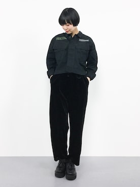 「JOURNAL STANDARD（ジャーナルスタンダード）のベルベット ギャザーパンツ_#（その他パンツ）」を使った、ambiさん（レディース・160cm）の春コーディネート