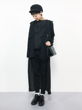 「antiqua（アンティカ）のアイテム（その他アウター）」を使った、ambiさん（レディース・160cm）の春コーディネート