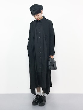 「antiqua（アンティカ）のアイテム（その他アウター）」を使った、ambiさん（レディース・160cm）の春コーディネート
