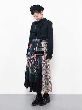 ambiさん（レディース・160cm）の春コーディネート