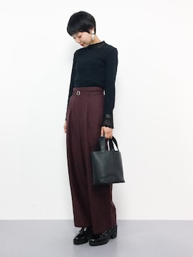 「titivate（ティティベイト）のアイテム（ハンドバッグ）」を使った、ambiさん（レディース・160cm）の春コーディネート