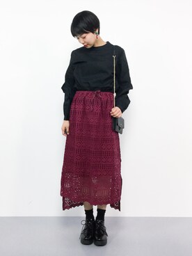 ambiさん（レディース・160cm）の春コーディネート