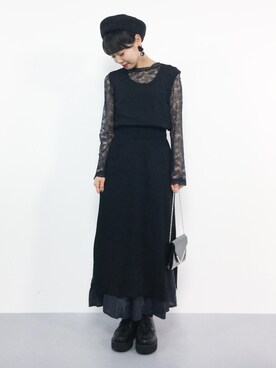 ambiさん（レディース・160cm）の春コーディネート