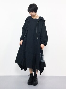 「apres jour（アプレジュール）のアイテム（ブルゾン）」を使った、ambiさん（レディース・160cm）の春コーディネート
