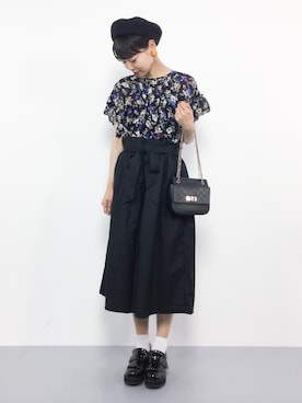 ambiさん（レディース・160cm）の春コーディネート