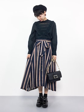 ambiさん（レディース・160cm）の春コーディネート