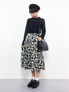 ambiさん（レディース・160cm）の春コーディネート