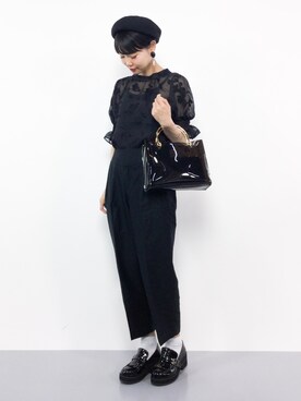 「titivate（ティティベイト）のアイテム（ハンドバッグ）」を使った、ambiさん（レディース・160cm）の春コーディネート