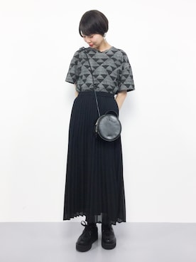 「classicalelf（クラシカルエルフ）のアイテム（バッグ）」を使った、ambiさん（レディース・160cm）の夏コーディネート