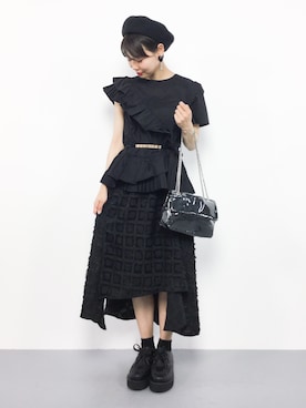 「LA ROCCA（ラロッカ）のアイテム」を使った、ambiさん（レディース・160cm）の夏コーディネート