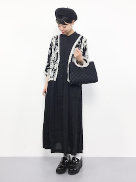 「cawaii（カワイイ）のアイテム（カーディガン/ボレロ）」を使った、ambiさん（レディース・160cm）の夏コーディネート