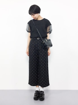 「PLAIN CLOTHING（プレーンクロージング）のアイテム（バッグ）」を使った、ambiさん（レディース・160cm）の夏コーディネート