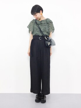 「着用商品は全てセール品です！」｜ambiさん（レディース・160cm）の夏コーディネート