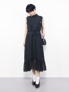 「PLAIN CLOTHING（プレーンクロージング）のアイテム（バッグ）」を使った、ambiさん（レディース・160cm）の夏コーディネート