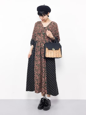 「UNBILLION（アンビリオン）のアイテム」を使った、ambiさん（レディース・160cm）の夏コーディネート