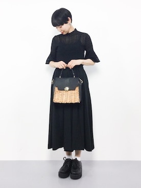 「UNBILLION（アンビリオン）のアイテム」を使った、ambiさん（レディース・160cm）の夏コーディネート
