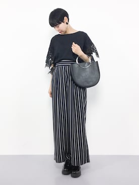 「STEPHEN（ステファン）のアイテム」を使った、ambiさん（レディース・160cm）の夏コーディネート