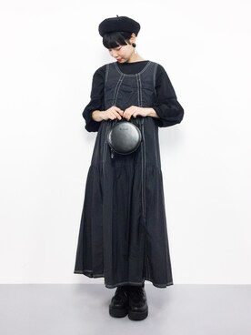 「classicalelf（クラシカルエルフ）のアイテム（バッグ）」を使った、ambiさん（レディース・160cm）の夏コーディネート