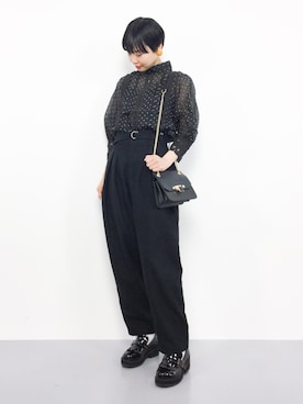 「classicalelf（クラシカルエルフ）のアイテム（バッグ）」を使った、ambiさん（レディース・160cm）の夏コーディネート
