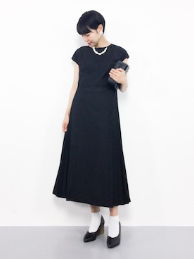 「merlot plus（メルロープリュス）のアイテム」を使った、ambiさん（レディース・160cm）の夏コーディネート