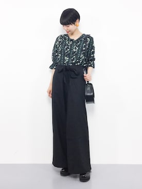 「HusHusH（ハッシュアッシュ）のアイテム」を使った、ambiさん（レディース・160cm）の夏コーディネート