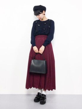 「&. NOSTALGIA（アンドドットノスタルジア）のアイテム」を使った、ambiさん（レディース・160cm）の夏コーディネート