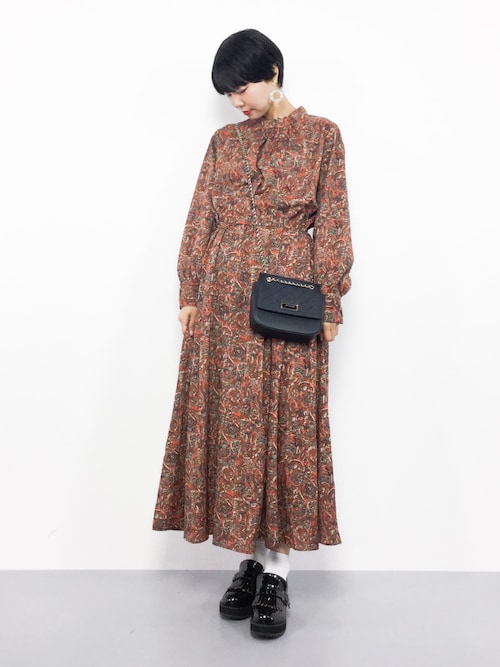 Ambi Zozotown Green Label Relaxingのワンピースを使ったコーディネート Wear