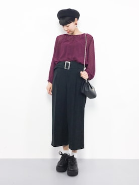 ambiさん（レディース・160cm）の秋コーディネート