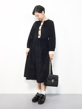 「PLAIN CLOTHING（プレーンクロージング）のアイテム」を使った、ambiさん（レディース・160cm）の秋コーディネート