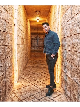 KENさん（メンズ・172cm）の春コーディネート